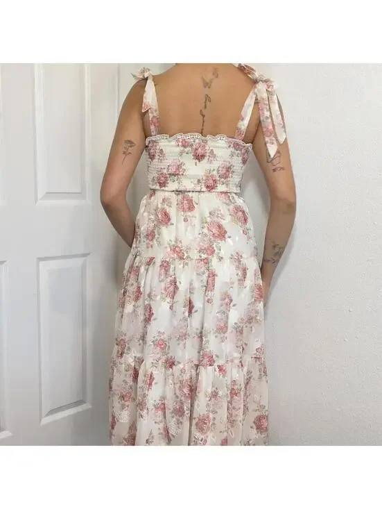 Floral Midi Dress - Picture 4 of 5